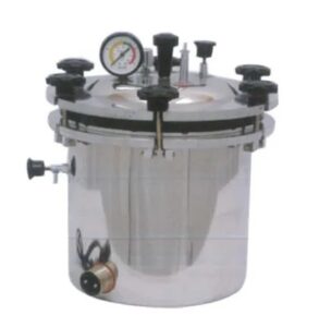 Autoclave: Six Wing Nut Stainless Steel