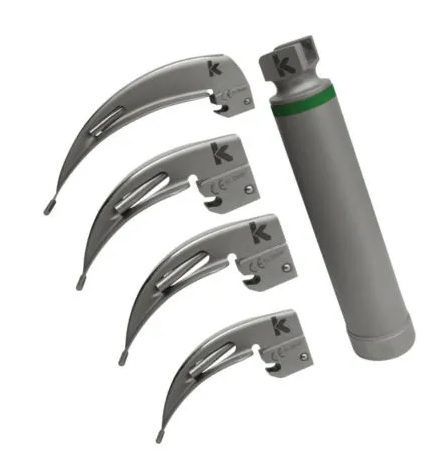 Macintosh Fibre Optic Laryngoscope Set
