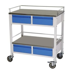 Medicine Trolley With Four Drawers – I