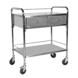 Medicine Trolley (With Two Drawers)