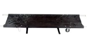 Stretcher folding black army type