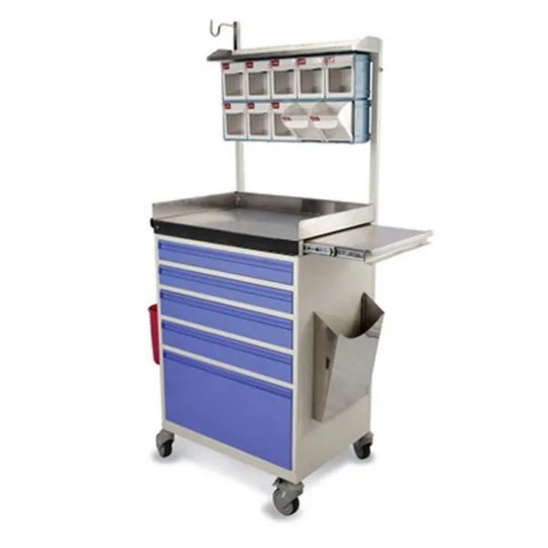 Trauma Care Medicine Trolley (5 Drawer)