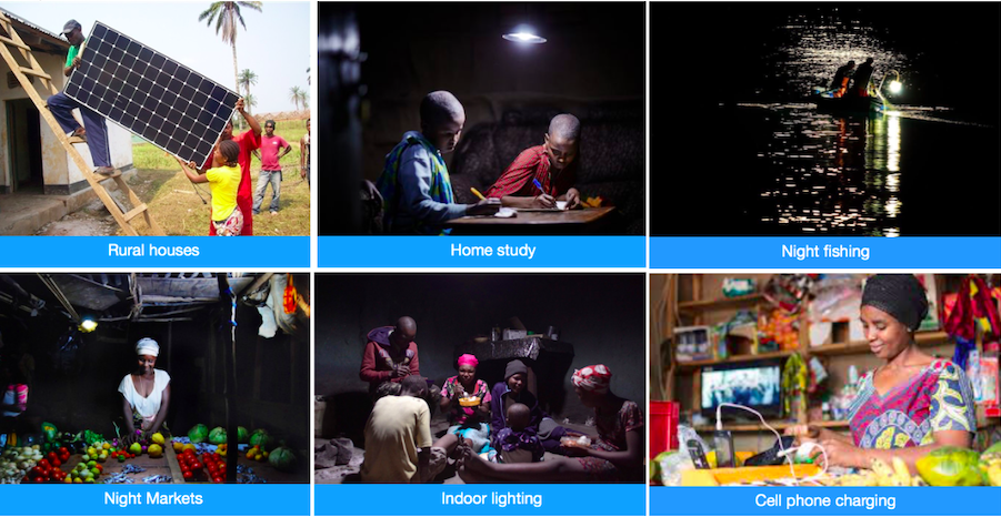 Solar Home Lighting Kit