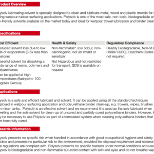 Recreational: Polysolv